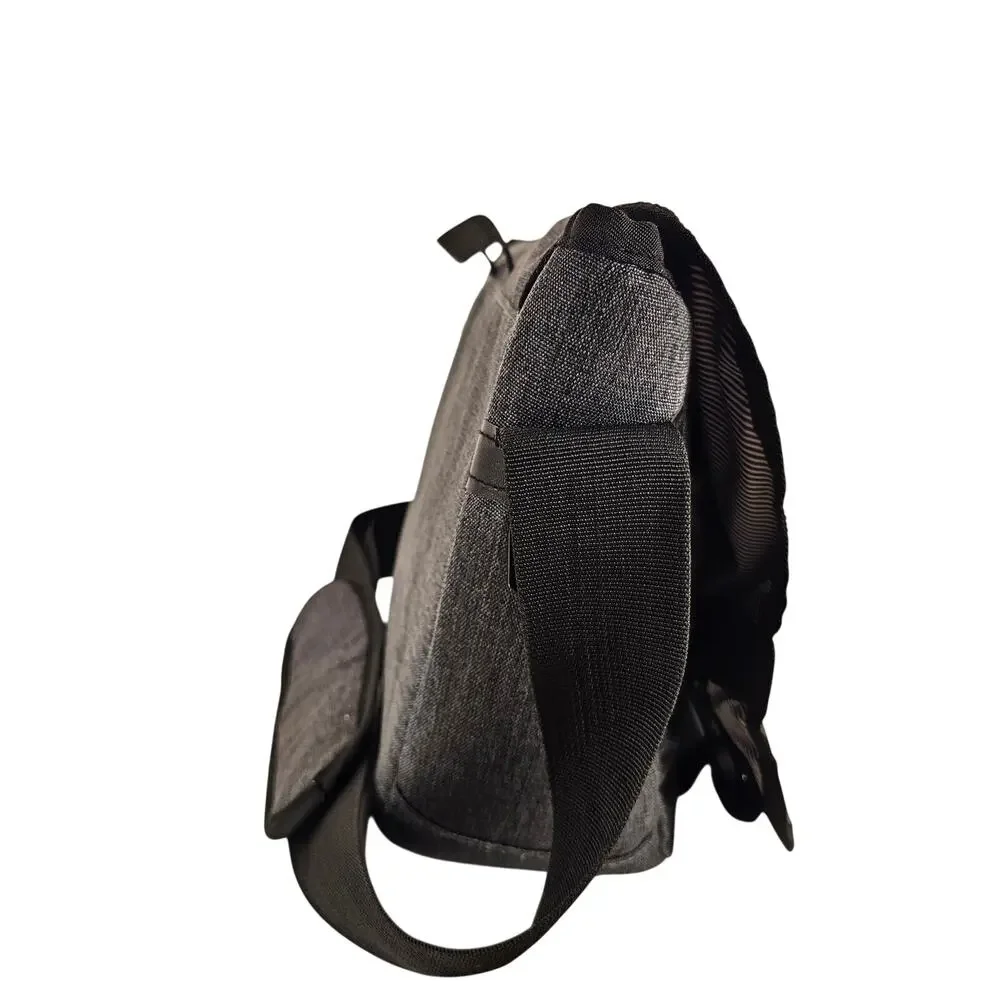 SwissGear Gray Messenger Bag Laptop Shoulder Bag Crossbody 15” Travel Work